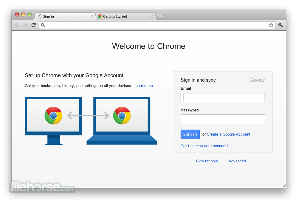 what version of google chrome for mac should i download